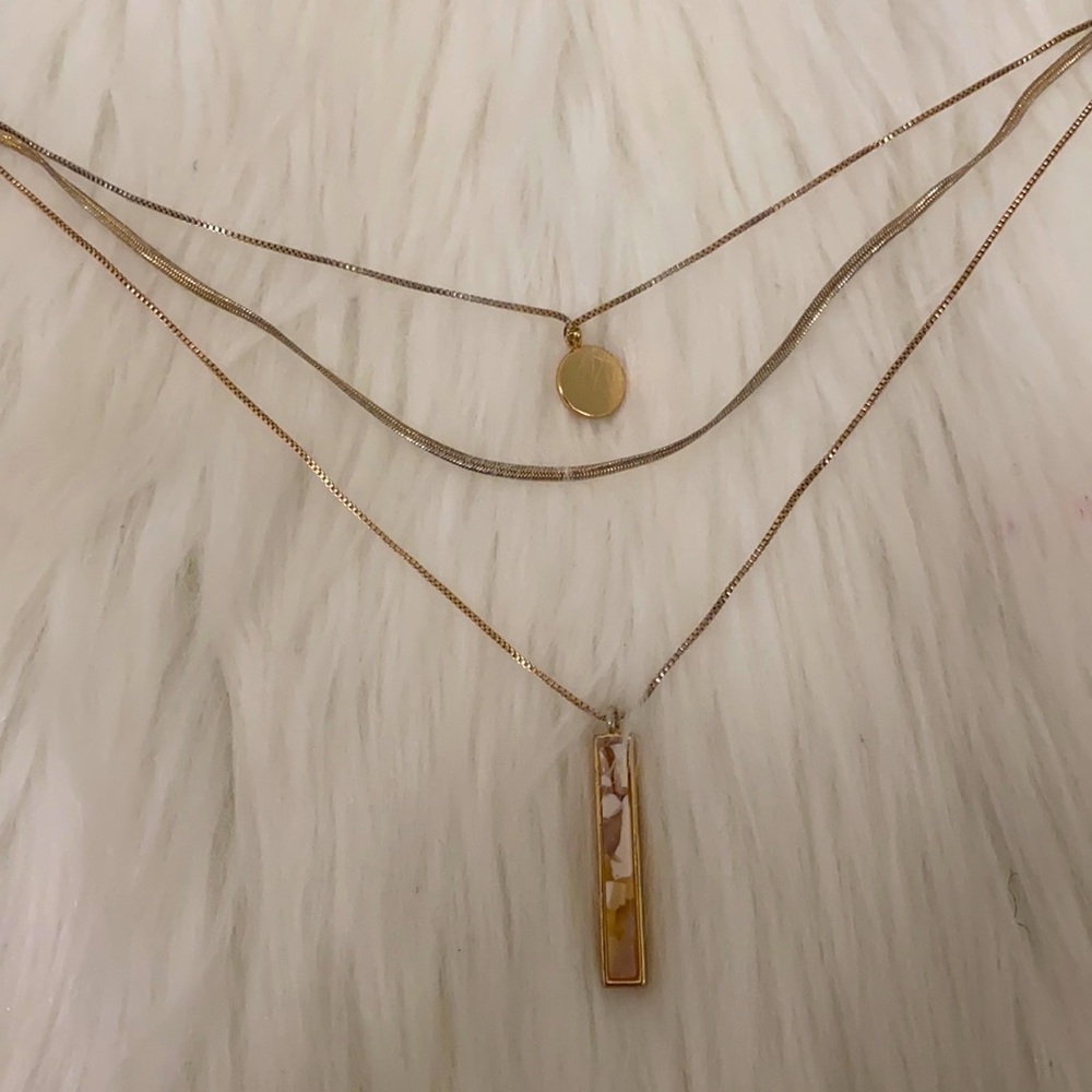 Three layer necklace - Picture 2 of 2